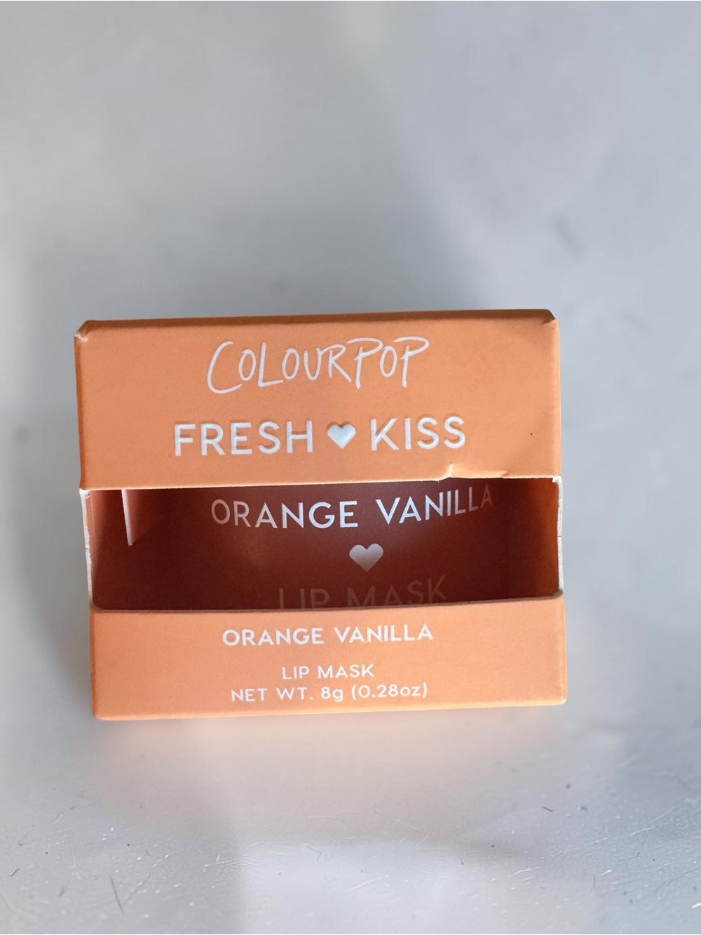 ColourPop Fresh Kiss Lip Mask — Orange Vanilla NIB